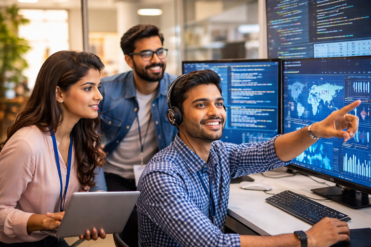 Modern tech collaboration in India